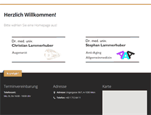 Tablet Screenshot of lammerhuber.net